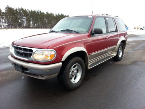 ~~no reserve 1998 ford explorer eddie bauer edition loaded w/leather &amp; sunroof~~