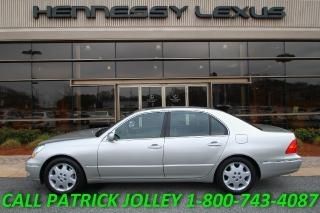 2002 lexus ls 430 4dr sdn 1owner clean carfax custom luxury navigation