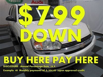 2004(04)malibu we finance bad credit! buy here pay here low down $799