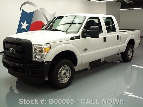 2011 ford f-250 4x4 crew cab diesel 6-passenger 61k mi texas direct auto