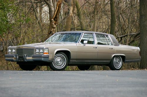 1985 cadillac fleetwood brougham, 49000 original one-owner miles!