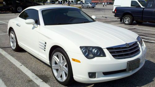 2004 chrysler crossfire 2s white 88k beautiful car automatic nr