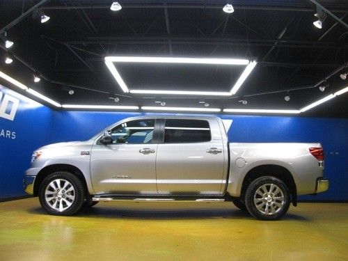 Toyota tundra crew max ltd 4wd platinum package navigation cam jbl 8k miles!