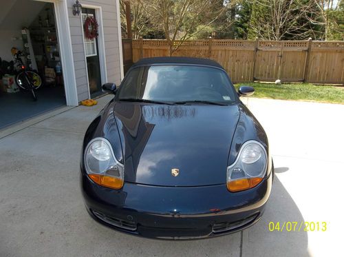 Low miles, very well maintained dark blue '98 boxter