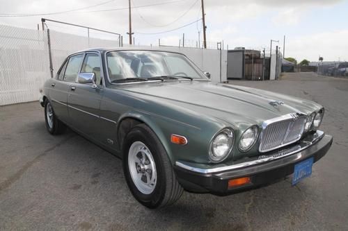 1984 jaguar xj6 vanden plas 6 cylinder no reserve