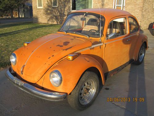 Rat rod 1973 vw super beetle volkswagen (rust is no crime)