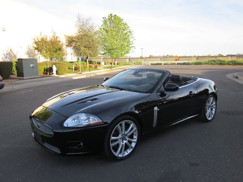 2007 jaguar xkr supercharged convertible damaged wrecked rebuildable salavge 07