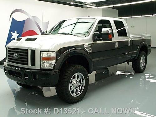 2008 ford f250 tuscany 4x4 lift diesel sunroof 20's 63k texas direct auto