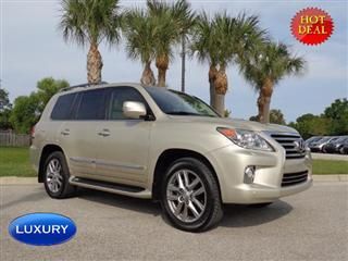 2013 lexus lx 570 luxury pkg/navigation/rear dvd/remote start &amp; more like new!