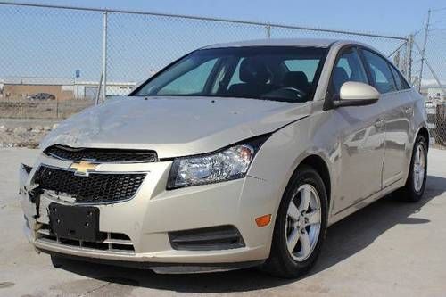 2012 chevrolet cruze 1lt damaged salvage economical runs! only 18k miles l@@k!!!