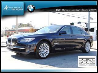 2012 bmw certified pre-owned 7 series 4dr sdn 750li xdrive awd