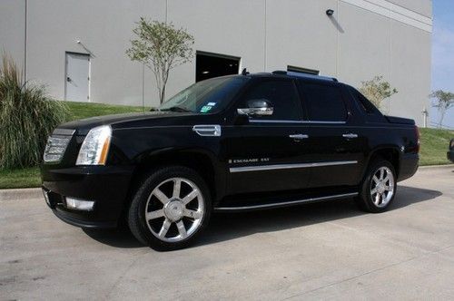 2007 escalade ext, info pkg, htd/cooled seats, nav, carfax cert, 22in chrome!!!