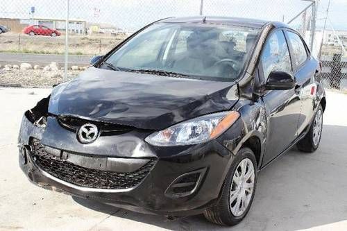 2012 mazda mazda2 sport damaged repairable economical only 8k miles starts! l@@k