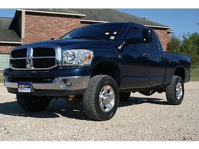 2007 dodge ram 2500 quad cab 4x4 5.9 litre diesel slt, only 79k miles, clean