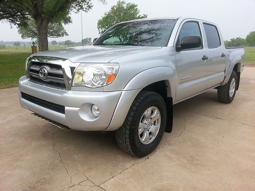 2010 toyota tacoma trd crew cab pickup v6 6-speed 4x4