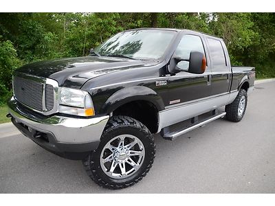 2004 ford f250 lariat fx4 4x4 powerstroke diesel lifted sunroof new 20s and 35s