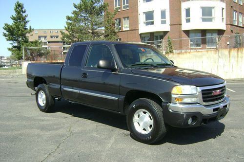 2004 gmc sierra sle 1500 extended cab pickup 4x4 5.3l vortec v8 auto