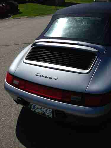 1997 Porsche 911 Carrera 4 cabriolet 993 - all wheel drive turbo twists- RARE, US $35,000.00, image 3