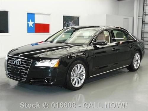 2011 audi a8 l 4.2 quattro awd premium sunroof nav dvd! texas direct auto