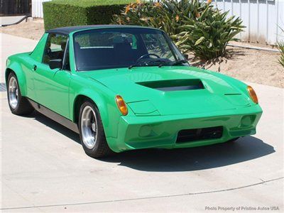 1973 porsche 914 conversion lt 350 v8 rotisserie restoration