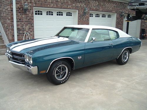 Super nice 1970 chevelle super sport with ls5 454-4speed-rotissorie