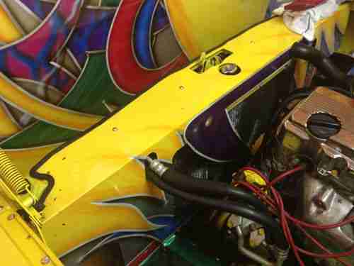 1991 Nissan Bagged Custom Show Truck, image 6