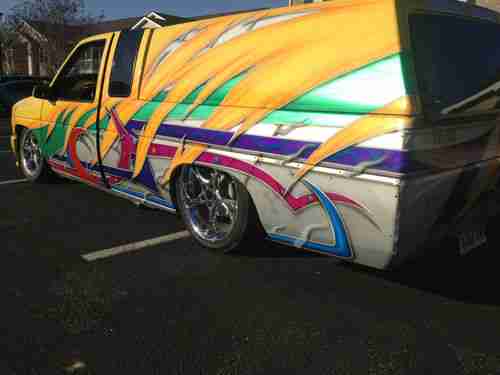 1991 Nissan Bagged Custom Show Truck, image 9