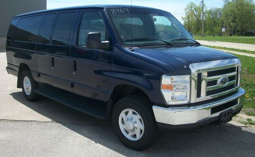 2008 ford e350 xlt super duty ext 15 passenger van