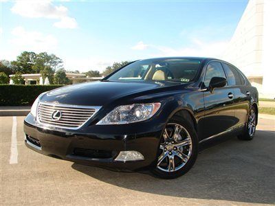 Ls460,keyless go,rearview camera,touch screen navigation,htd/cooled sts,runs gr8