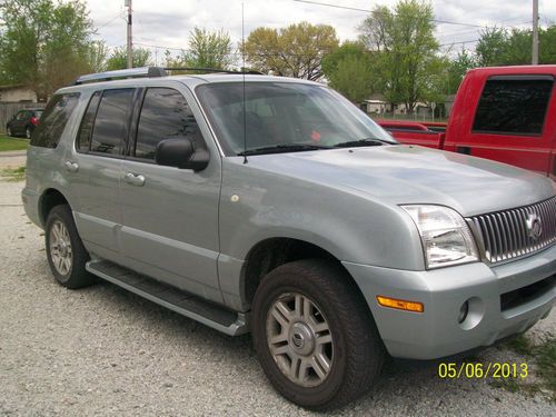 2005 mercury mountaineer premier  awd