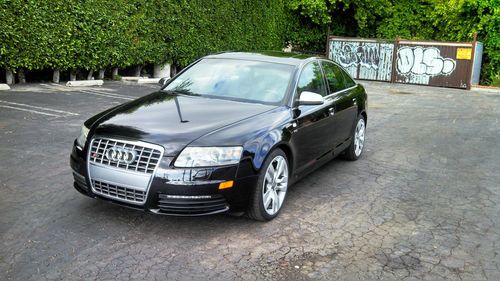 2007 audi s6 prestige sedan 4-door 5.2l one owner new car trade no reserve