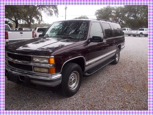 Chevrolet suburban 1500 diesel 1996