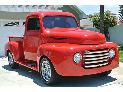 1949 ford f-100 429 big block total frame off restoration