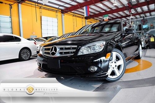 10 mercedes-benz c300 sport auto 38k power-seats moonroof alloys fogs