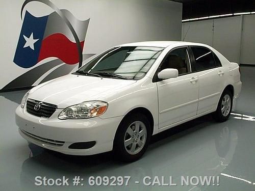 2006 toyota corolla le auto cd audio cruise ctrl 70k mi texas direct auto