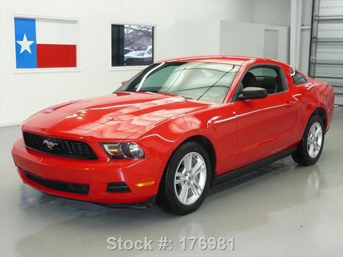 2010 ford mustang 4.0l v6 5 speed cruise control 32k mi texas direct auto