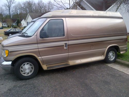 E150 econoline van rare cargo hi top conversion ultimate bugout vehicle stealth