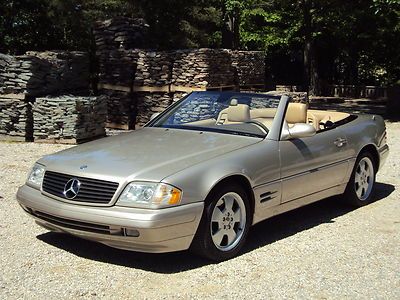 1999 mercedes sl500 - looks, runs and drives great! - low miles! - low reserve!
