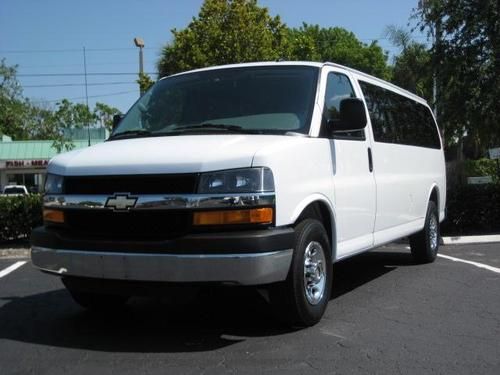 2012 chevrolet express 3500 lt 15 passenger loaded