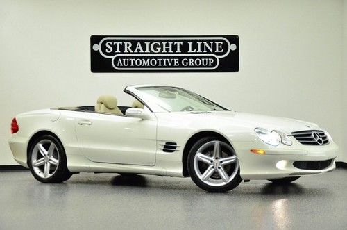 2005 mercedes benz sl500 white low miles very nice