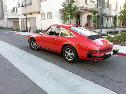 1976 porsche 912e 5 speed sunroof original california car no rust runs great