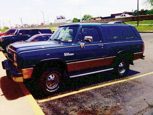 1993 dodge ram charger canyon sport 5.9l v8 360ci beast 79k orig legit miles 69