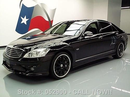 2007 mercedes-benz s600 v12 twin-turbo kleemann nav 38k texas direct auto