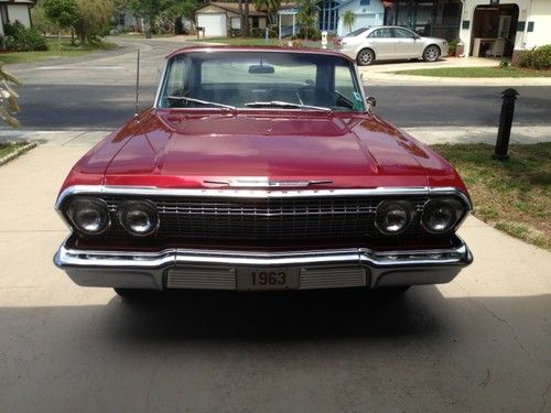 1963 chevy impala 283 restored