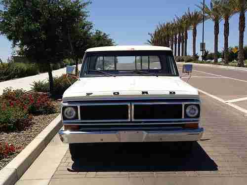 NO RESERVE 1970 Ford F100 Step Side Pickup Truck - Fresh interior - Patina style, image 3