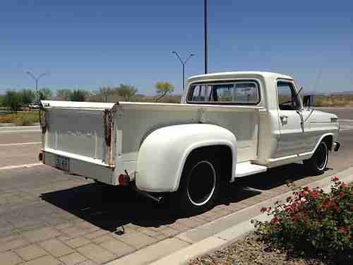 NO RESERVE 1970 Ford F100 Step Side Pickup Truck - Fresh interior - Patina style, image 6