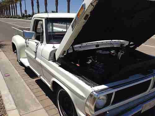 NO RESERVE 1970 Ford F100 Step Side Pickup Truck - Fresh interior - Patina style, image 13