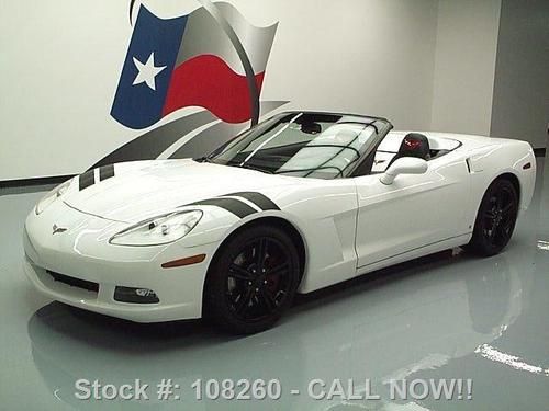 2008 chevy corvette convertible 3lt auto ride ctrl 68k texas direct auto