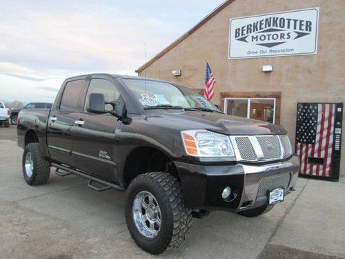 2007 nissan titan le no fear edition 5.6l v8 leather lift clean!!!