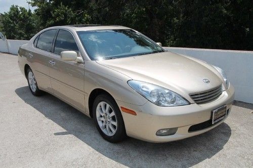 04 es330 beige tan leather sunroof 60k miles luxury sedan 330